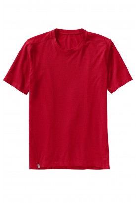 Stretch Cotton Cashmere Tee Short Sleeve