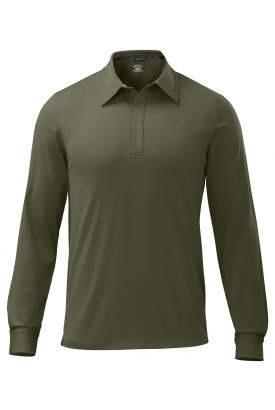 QOR 17.5 Merino Polo LS