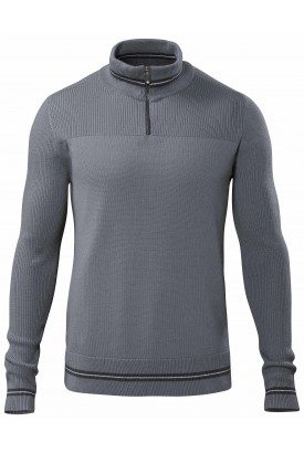 12 Gauge Ribbed Merino Half Zip