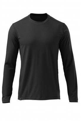 Stretch Cotton Cashmere Tee Long Sleeve