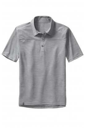 Heathered Knit Polo